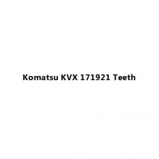 Komatsu KVX 171921 Teeth