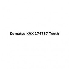 Komatsu KVX 174757 Teeth