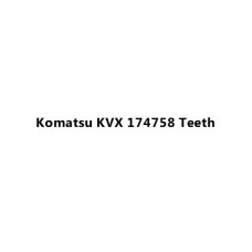 Komatsu KVX 174758 Teeth
